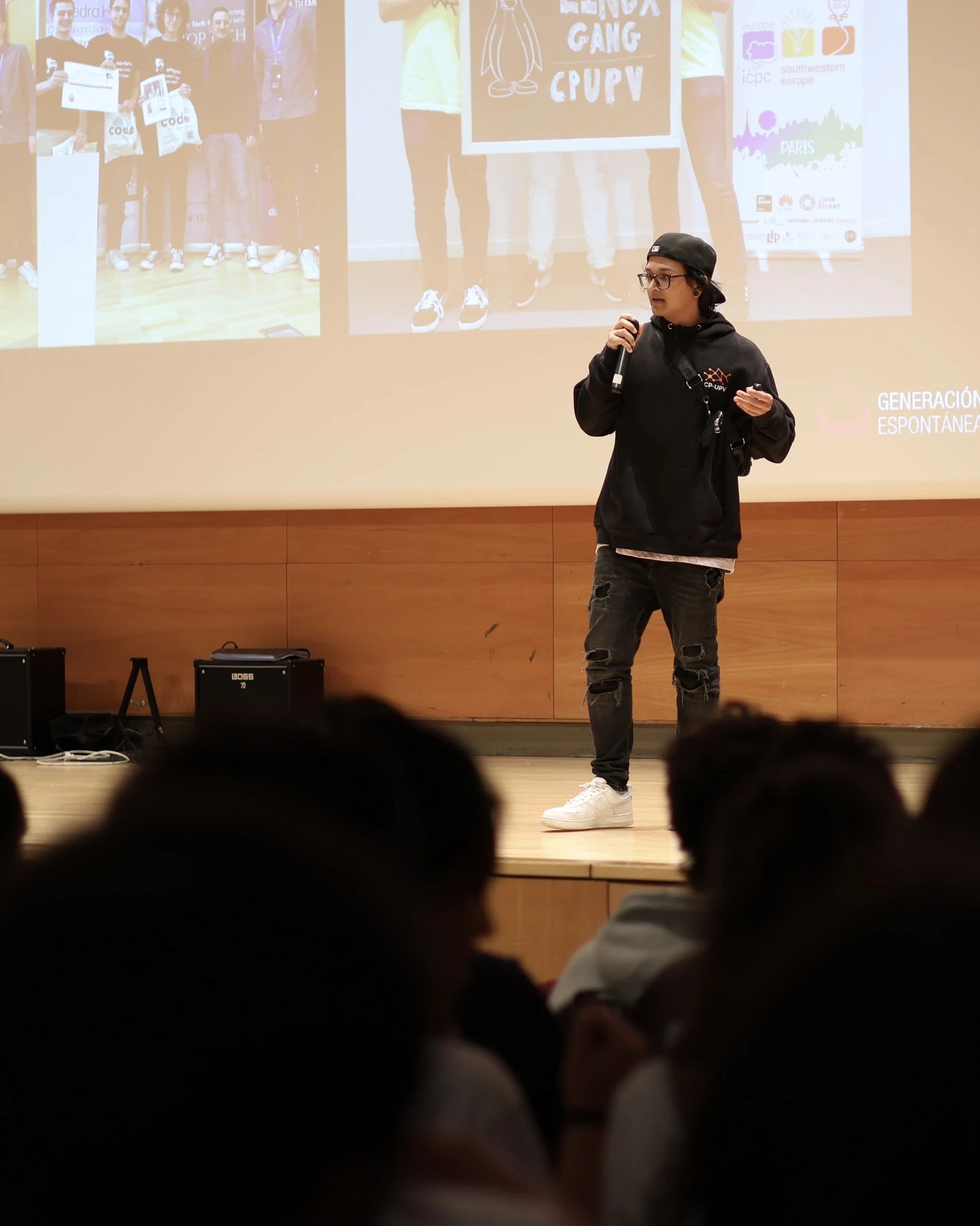 Speaking at UPV